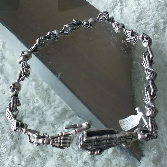 STERLING SILVER WALLET  CHAIN,  ONE OF A KIND - Picture 12 of 13